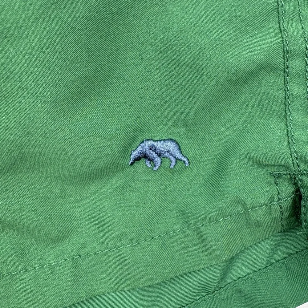 Onward Reserve Men's Green Swim Trunks Size Large Elastic Waist Casual Shorts